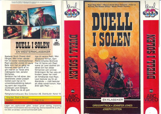 duell i solen (VHS)PAPPASK
