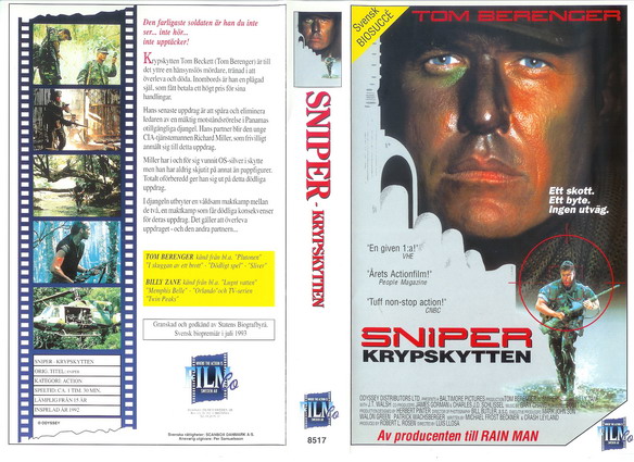 8517-SNIPER:krypskytten (VHS)