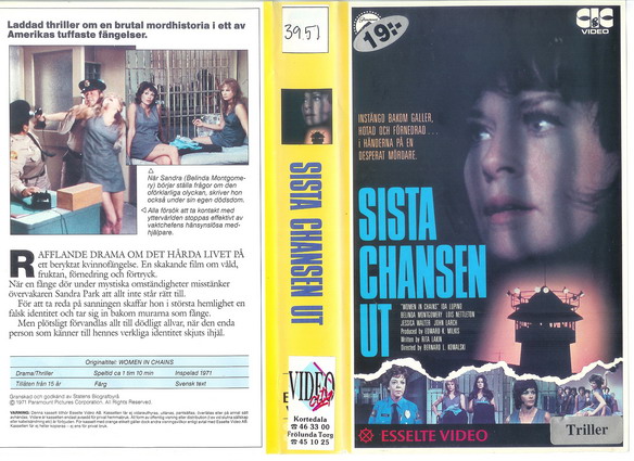 21146 SISTA CHANSEN UT (VHS)