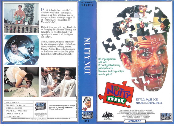 NUTTY NUT (Vhs-Omslag)