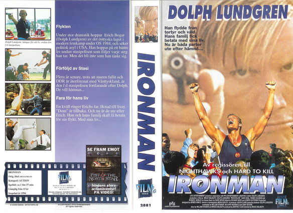 IRONMAN (Vhs-Omslag)