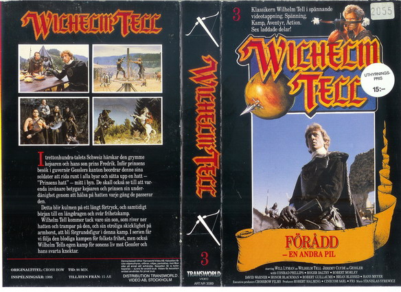 WILHELM TELL 3 (vhs-omslag)