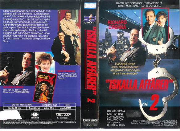 2210 ISKALLA AFFÄRER DEL 2 (VHS)