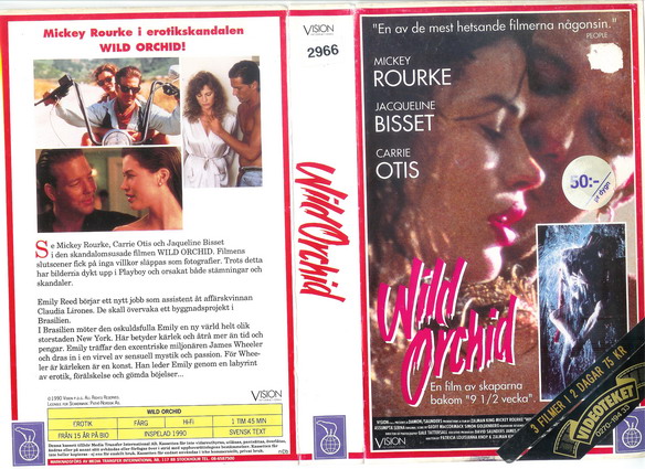 WILD ORCHID (VHS)