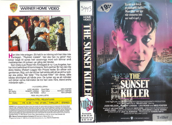 sunset killer (vhs-omslag)