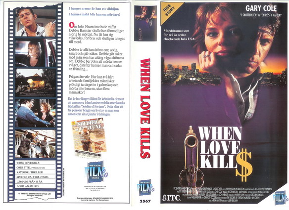 2567 WHEN LOVE KILLS (VHS)