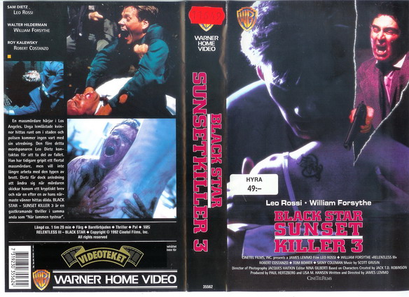 35562 SUNSET KILLER 3 (VHS) TITTKOPIA