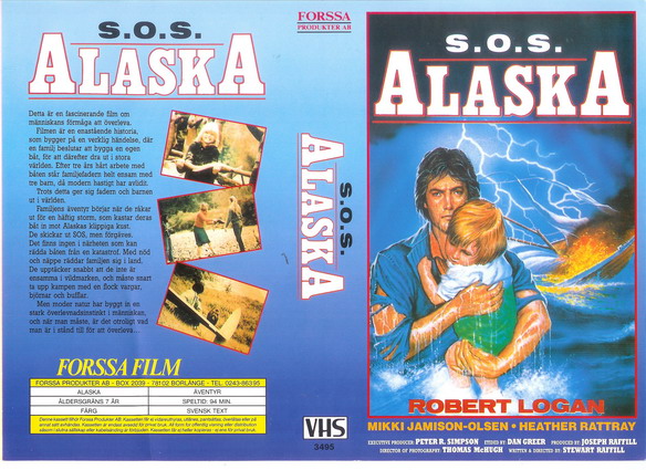 S.O.S ALASKA (Vhs-Omslag)