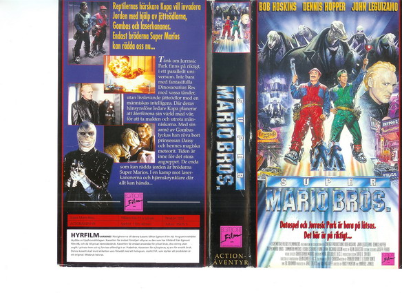 SUPER MARIO BROS (vhs)