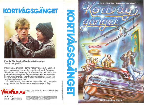 KORTVÅGSGÄNGET (Vhs-Omslag)