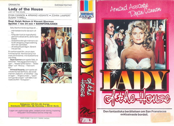 LADY OF THE HOUSE (Vhs-Omslag)