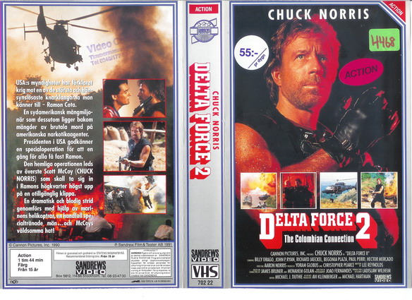 70222 DELTA FORCE 2 (VHS)