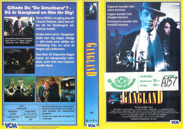 152 Gangland (VHS)