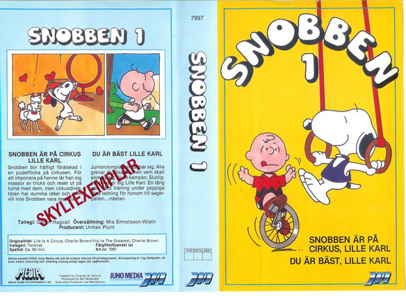 7997 SNOBBEN 1 (VHS)