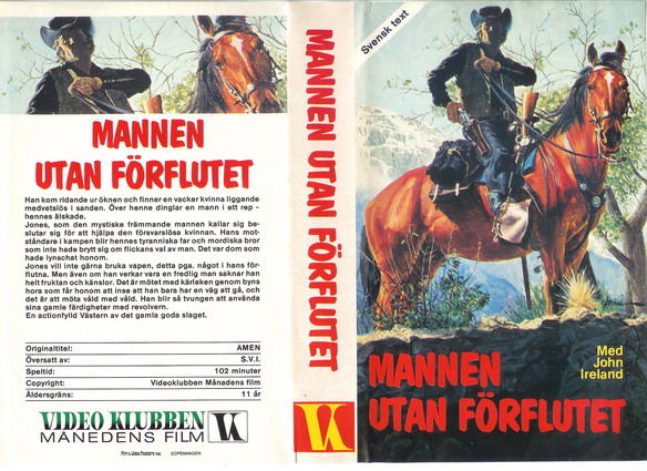 MANNEN UTAN FÖRFLUTET (vhs)