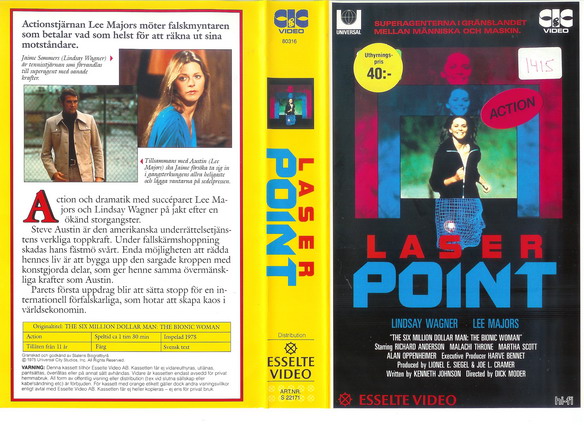 LASER POINT (Vhs-Omslag)