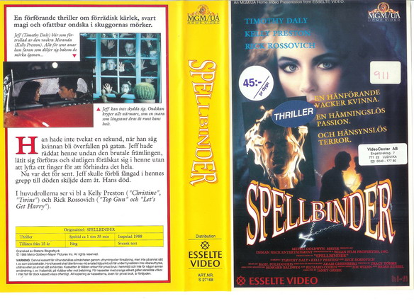 27168 SPELLBINDER  (VHS)