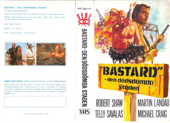 BASTARDS-DEN DÖDSDÖMDA STADEN (VHS)