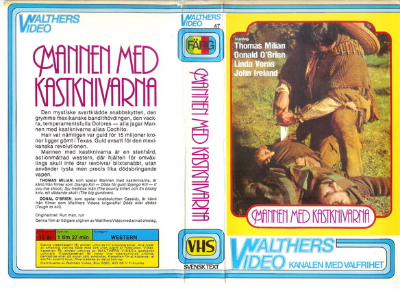 47-MANNEN MED KASTKNIVARNA (VHS)
