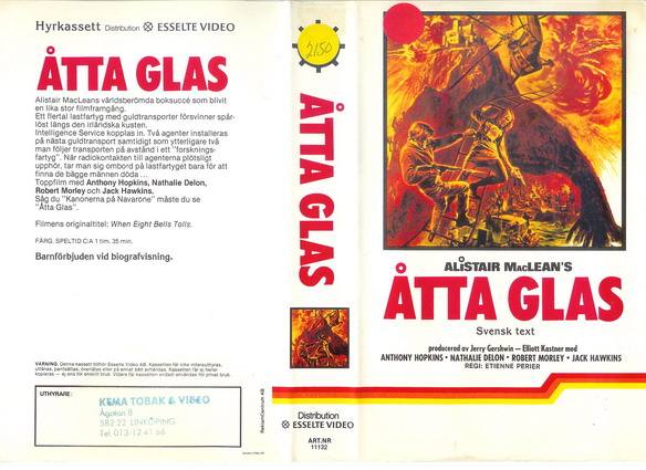 11132 ÅTTA GLAS (VHS)