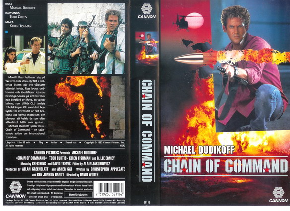 CHAIN OF COMMAND (vhs-omslag)