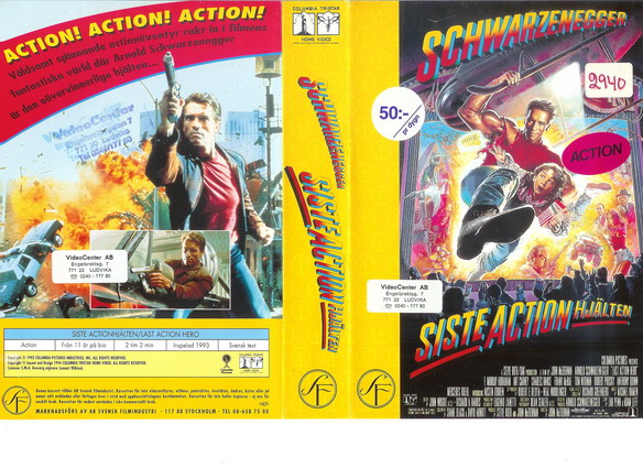 SISTE ACTIONHJÄLTEN (VHS)