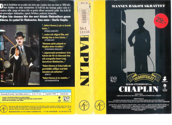 CHAPLIN (VHS)