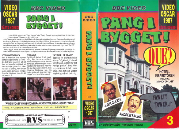 519 PANG I BYGGET 3 (VHS)