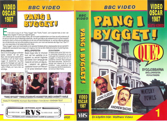 517 PANG I BYGGET 1 (VHS)