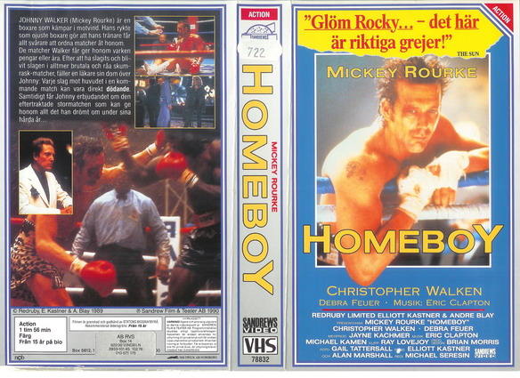 HOMEBOY (VHS)