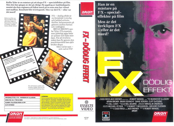 25117 FX-DÖDLIG EFFEKT (VHS)