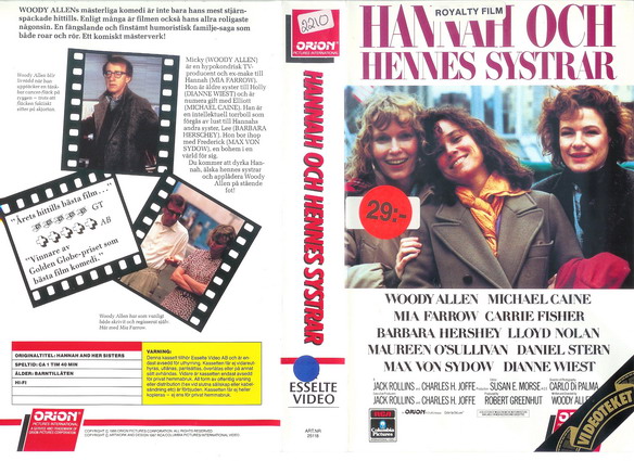 25118 HANNAH OCH HENNES SYSTRAR (VHS)