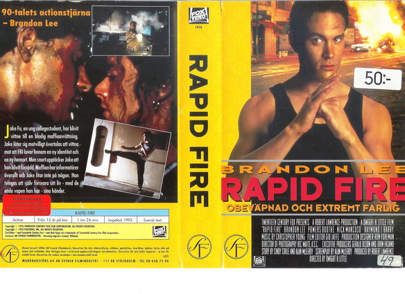 RAPID FIRE (VHS)