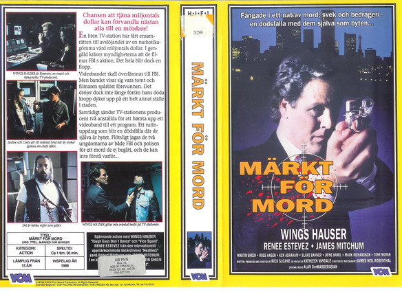 309 MÄRKT FÖR MORD (VHS)