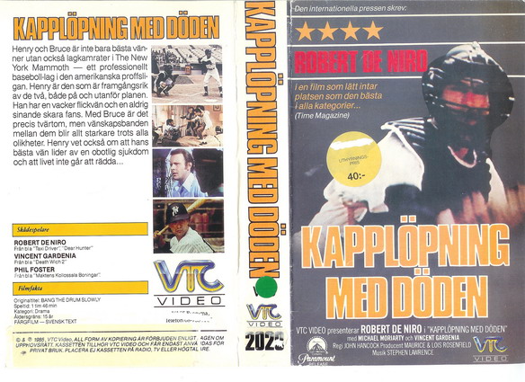 2020 KAPPLÖPNING MED DÖDEN (VHS)
