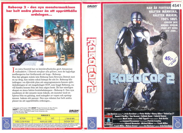 ROBOCOP 2 (VHS)