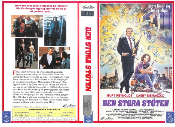 DEN STORA STÖTEN (VHS)