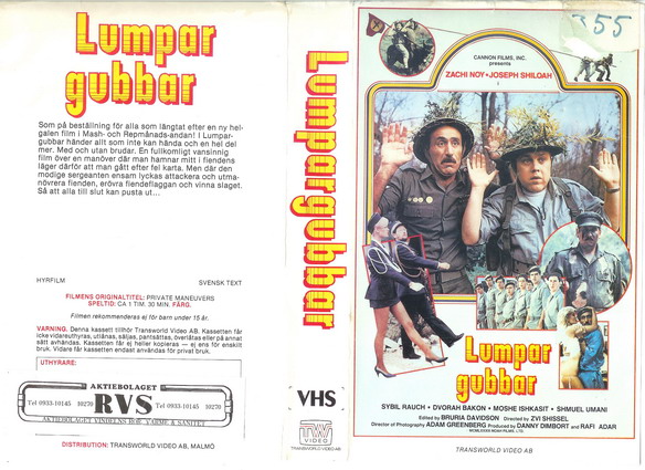 LUMPARGUBBAR  (VHS)