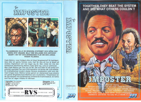 7670 Impostor (VHS)