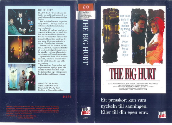 26185 BIG HURT (VHS)