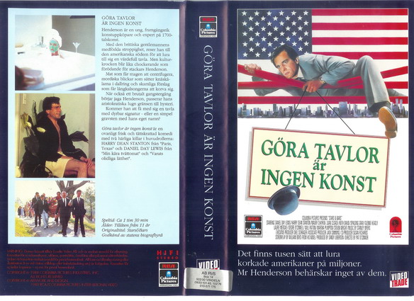 25213 GÖRA TAVLOR ÄR INGEN KONST (VHS)