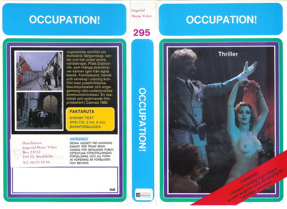 295-OCCUPATION (vhs)