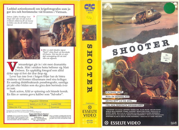 21134 SHOOTER  (VHS)
