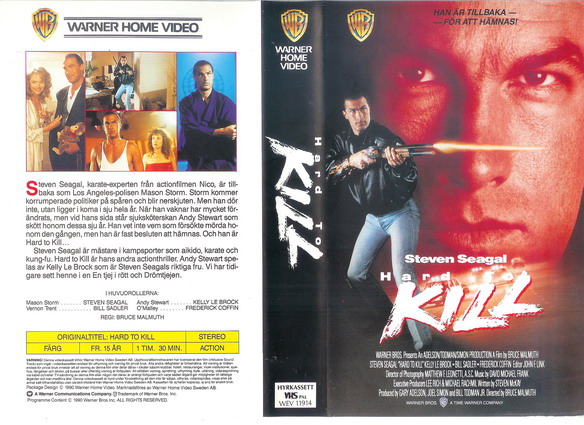 11914 HARD TO KILL (VHS)