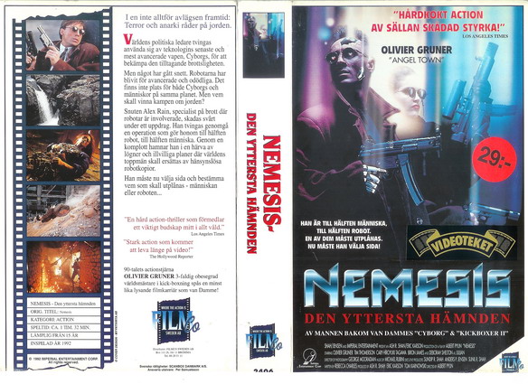 2406 Nemesis-Den Yttersta Hämnden (VHS)