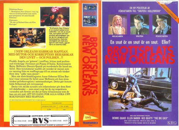 3009 BROTTSPLATS NEW ORLEANS  (VHS)