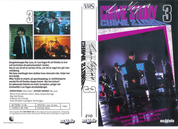 210 CRIME STORY 3 (VHS)