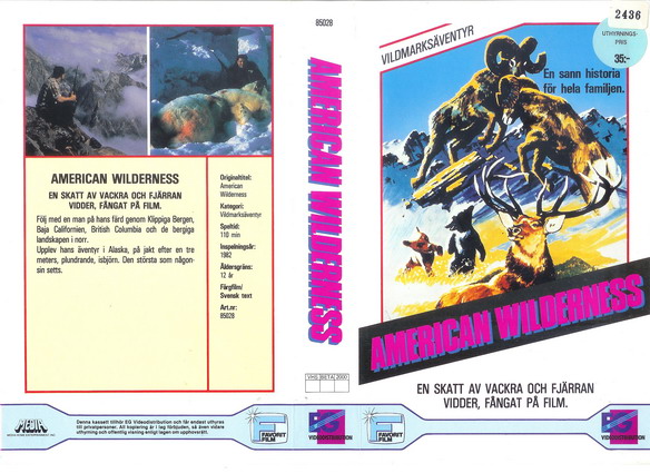 85028 AMERICAN WILDERNESS (VHS)