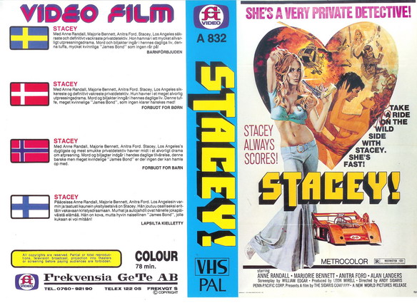 STACEY (Vhs-Omslag)