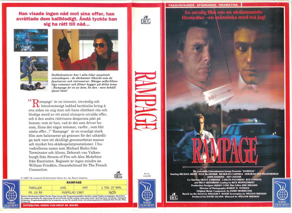 RAMPAGE (VHS)